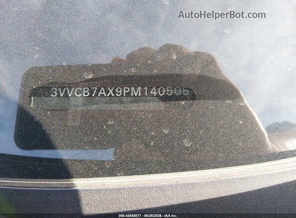 3VVCB7AX9PM140505 2023 VOLKSWAGEN TIGUAN Black Engine compartment view