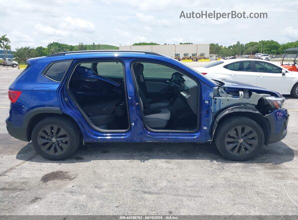 3VVCX7B20PM369885 2023 VOLKSWAGEN TAOS Blue Դիմացի տեսք