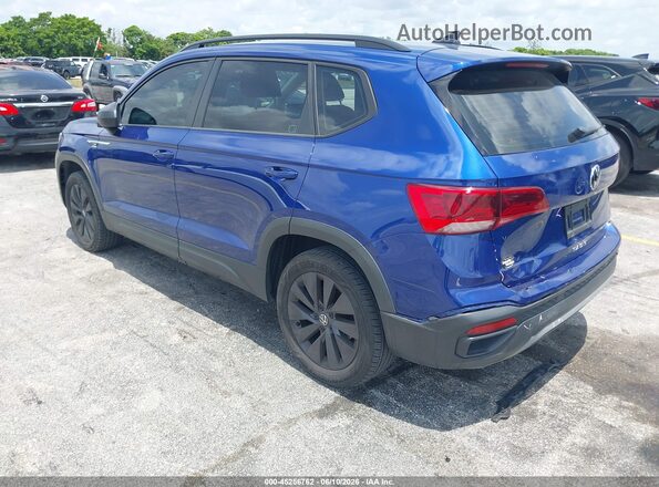 3VVCX7B20PM369885 2023 VOLKSWAGEN TAOS Blue Հետևի ձախ