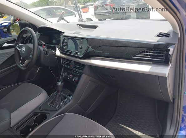 3VVCX7B20PM369885 2023 VOLKSWAGEN TAOS Blue Սալոնի դիմացի տեսք