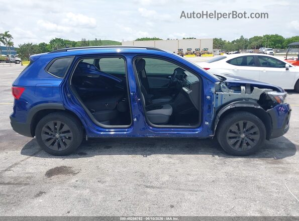 3VVCX7B20PM369885 2023 VOLKSWAGEN TAOS Blue Սալոնի 360 աստիճան տեսք