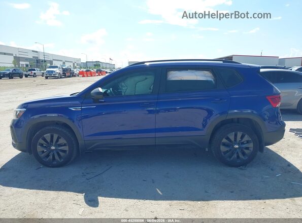 3VVCX7B21PM322378 2023 VOLKSWAGEN TAOS Blue Vista interior trasera