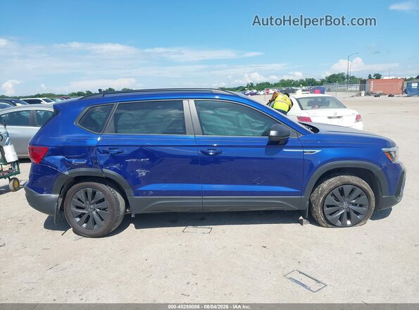 3VVCX7B21PM322378 2023 VOLKSWAGEN TAOS Blue Vista del cuadro de instrumentos