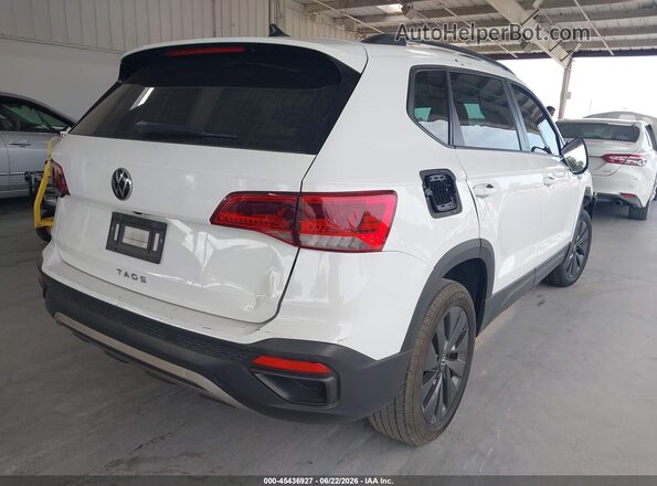 3VVCX7B21PM329105 2023 VOLKSWAGEN TAOS White Tył prawy
