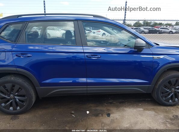 3VVCX7B21PM366588 2023 VOLKSWAGEN TAOS Blue Vista interior trasera