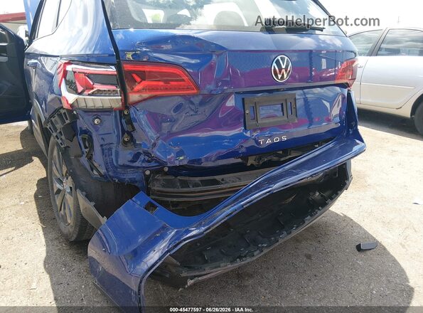 3VVCX7B21PM366588 2023 VOLKSWAGEN TAOS Blue Vista frontal