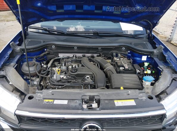 3VVCX7B21PM366588 2023 VOLKSWAGEN TAOS Blue Vista trasera