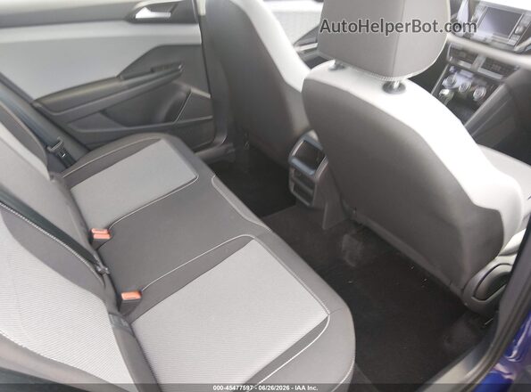 3VVCX7B21PM366588 2023 VOLKSWAGEN TAOS Blue Vista de la etiqueta del VIN