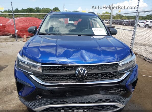 3VVCX7B21PM366588 2023 VOLKSWAGEN TAOS Blue Vista del cuadro de instrumentos