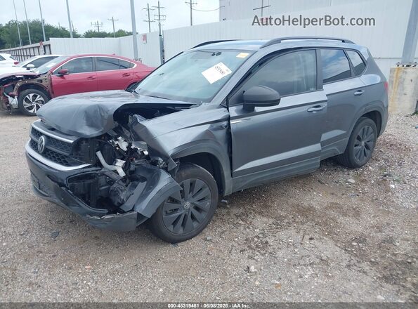 3VVCX7B22NM000460 2022 VOLKSWAGEN TAOS Gray Front left