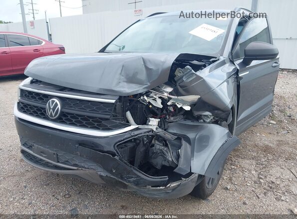 3VVCX7B22NM000460 2022 VOLKSWAGEN TAOS Gray Front view
