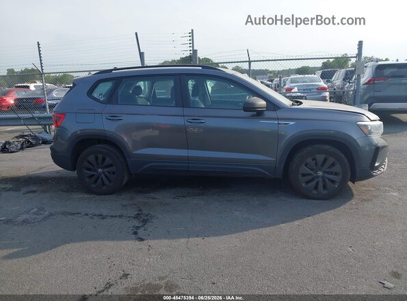 3VVCX7B23NM007837 2022 VOLKSWAGEN TAOS Gray უკანა სალონის ხედი