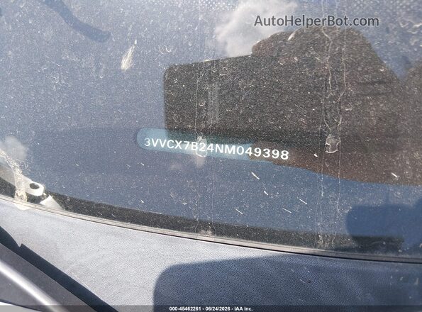 3VVCX7B24NM049398 2022 VOLKSWAGEN TAOS Gray Vista del compartimento del motor