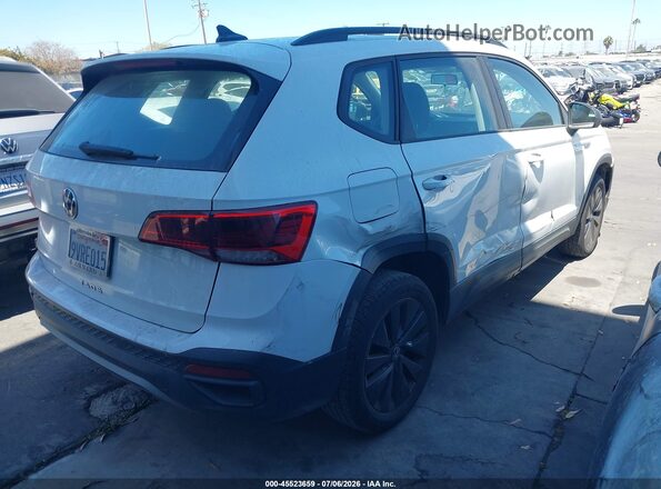 3VVCX7B25NM084533 2022 VOLKSWAGEN TAOS White Հետևի աջ
