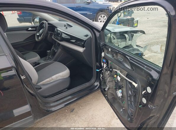 3VVCX7B28NM070738 2022 VOLKSWAGEN TAOS Черный Вид салона спереди