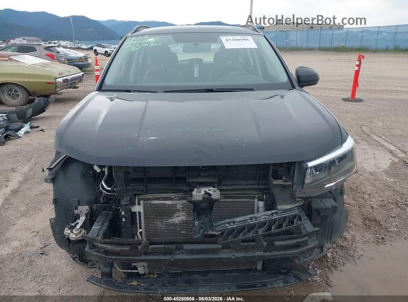 3VVCX7B28NM070738 2022 VOLKSWAGEN TAOS Черный Вид задней части салона