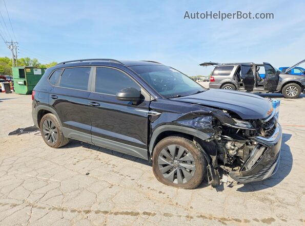3VVCX7B28PM355801 2023 VOLKSWAGEN TAOS Black Передня права чверть