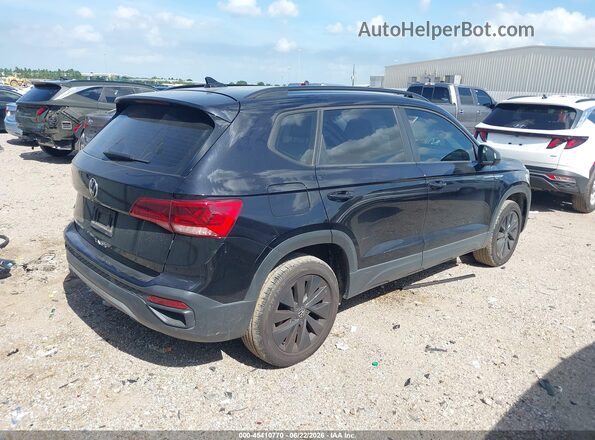 3VVCX7B29NM093297 2022 VOLKSWAGEN TAOS Black Trasero derecho