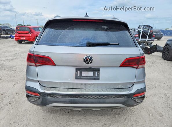 3VVCX7B29PM369495 2023 VOLKSWAGEN TAOS Silver Rear view