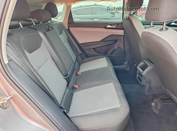 3VVCX7B29PM369495 2023 VOLKSWAGEN TAOS Silver Rear interior view
