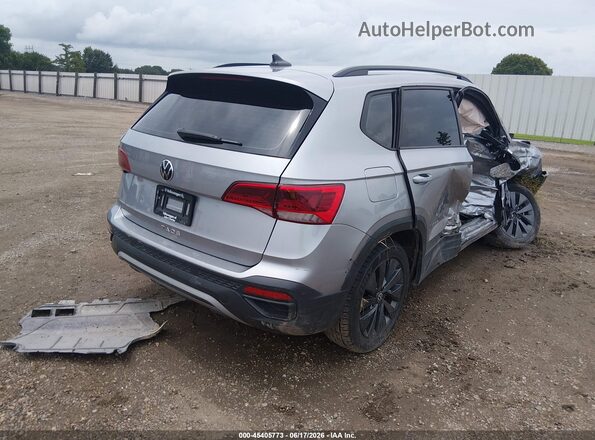 3VVCX7B2XPM320855 2023 VOLKSWAGEN TAOS Silver Հետևի աջ