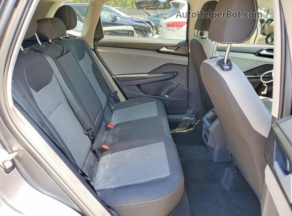 3VVDX7B20PM353853 2023 VOLKSWAGEN TAOS Gray უკანა სალონის ხედი