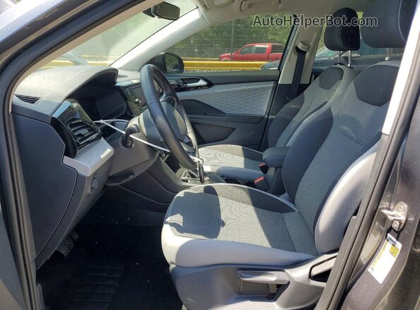 3VVDX7B20PM353853 2023 VOLKSWAGEN TAOS Gray წინა სალონის ხედი