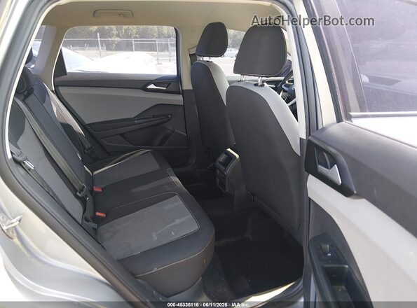 3VVDX7B21NM014144 2022 VOLKSWAGEN TAOS Silver VIN կոդի պիտակի տեսք