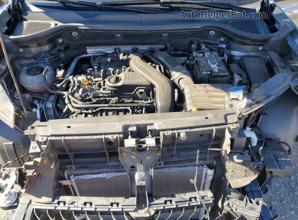 3VVDX7B24NM076864 2022 VOLKSWAGEN TAOS Gray Widok komory silnika