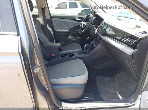 3VVDX7B24PM382112 2023 VOLKSWAGEN TAOS Gray წინა სალონის ხედი
