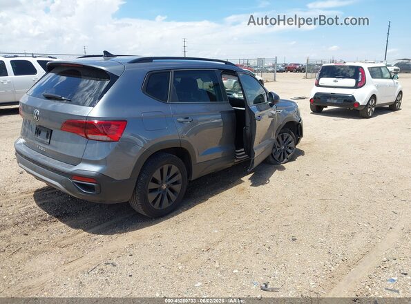 3VVDX7B24PM382112 2023 VOLKSWAGEN TAOS Gray უკანა მარჯვენა
