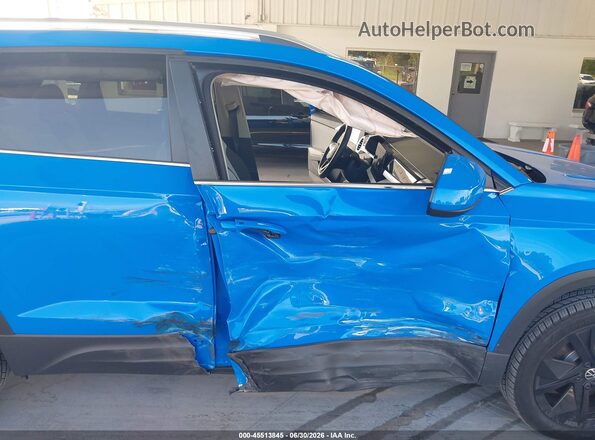 3VVEC7B22TM036392 2026 VOLKSWAGEN TAOS Blue Widok z przodu