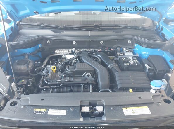 3VVEC7B22TM036392 2026 VOLKSWAGEN TAOS Blue Widok z tyłu