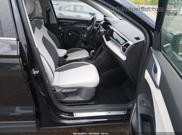 3VVEC7B22TM059266 2026 VOLKSWAGEN TAOS Black Widok wnętrza z przodu