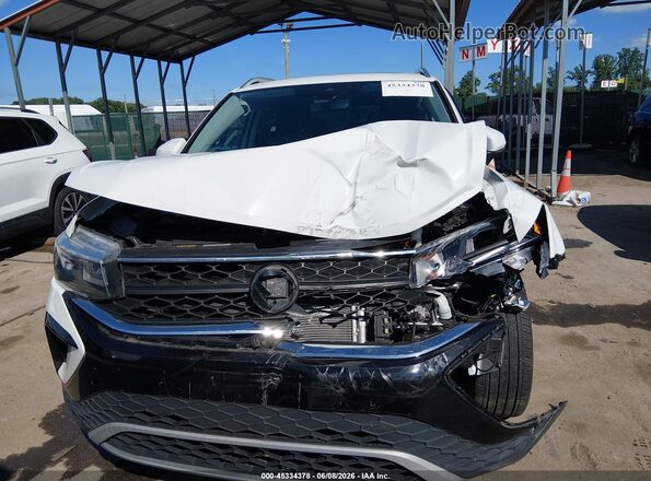 3VVEX7B20PM360015 2023 VOLKSWAGEN TAOS White Widok z przodu