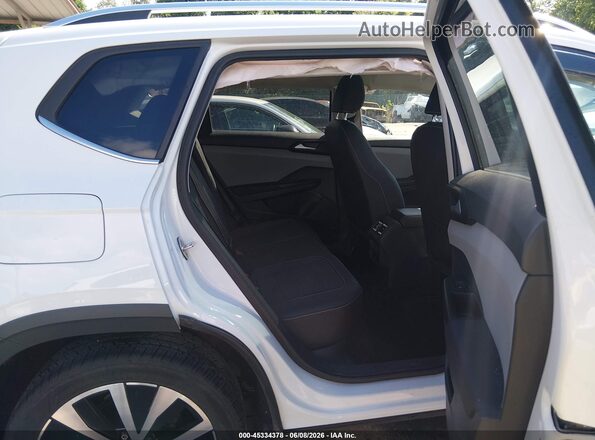 3VVEX7B20PM360015 2023 VOLKSWAGEN TAOS White Widok naklejki z numerem VIN