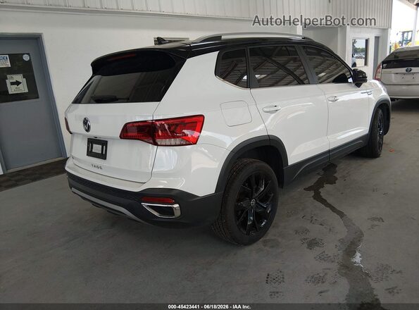 3VVEX7B21PM373940 2023 VOLKSWAGEN TAOS White Tył prawy