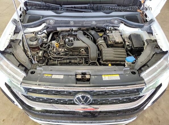 3VVEX7B22PM373221 2023 VOLKSWAGEN TAOS White Engine compartment view