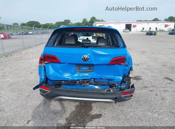 3VVEX7B22RM106583 2024 VOLKSWAGEN TAOS Blue 