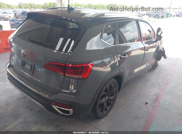3VVEX7B23RM020456 2024 VOLKSWAGEN TAOS Серый Задняя правая четверть