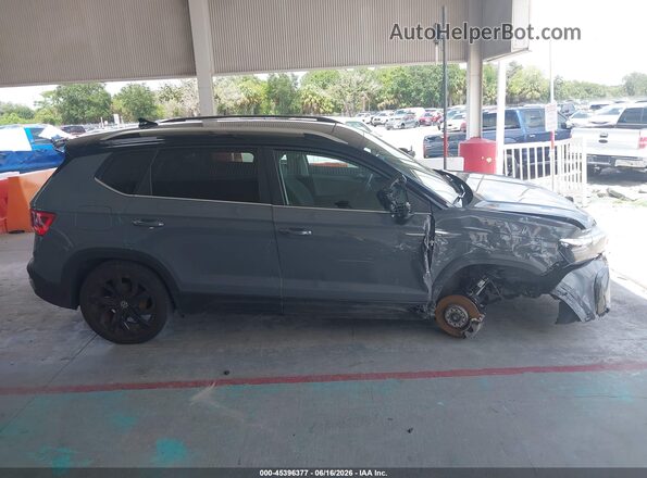 3VVEX7B23RM020456 2024 VOLKSWAGEN TAOS Серый Вид задней части салона