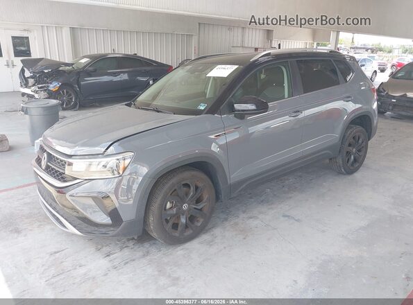3VVEX7B23RM020456 2024 VOLKSWAGEN TAOS Серый Передняя левая четверть