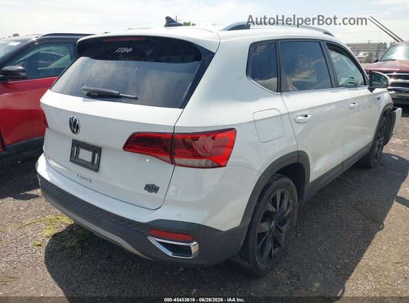 3VVEX7B26PM346779 2023 VOLKSWAGEN TAOS Белый Задняя правая четверть