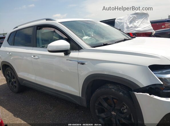 3VVEX7B26PM346779 2023 VOLKSWAGEN TAOS Белый Вид задней части салона