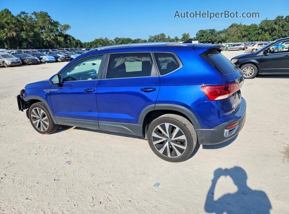 3VVEX7B26PM349925 2023 VOLKSWAGEN TAOS Blue Հետևի ձախ