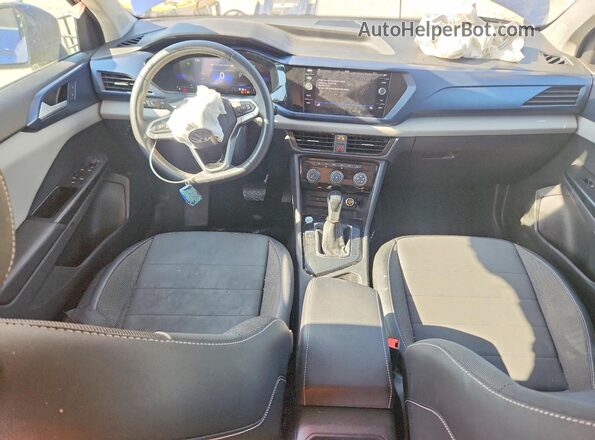 3VVEX7B26PM349925 2023 VOLKSWAGEN TAOS Blue Առջևի վահանակի տեսք