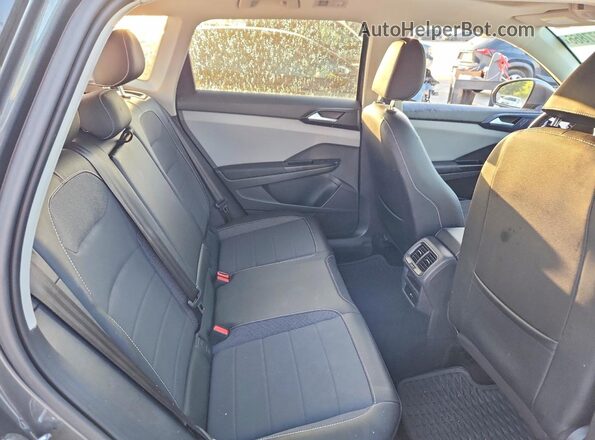 3VVEX7B28PM306199 2023 VOLKSWAGEN TAOS Серый Вид задней части салона