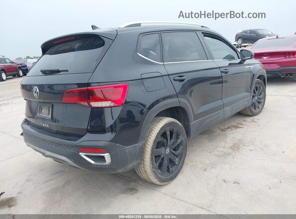 3VVEX7B29PM321617 2023 VOLKSWAGEN TAOS Black Задня права чверть