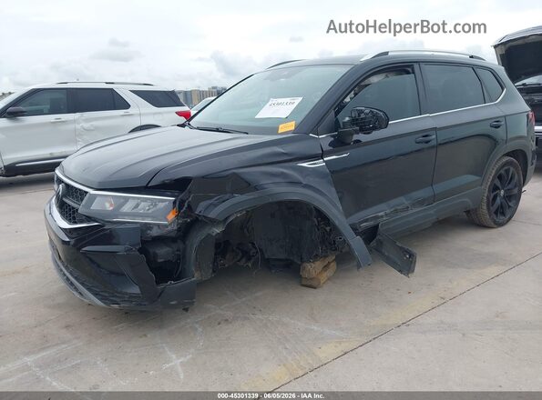 3VVEX7B29PM321617 2023 VOLKSWAGEN TAOS Black Вид спереду