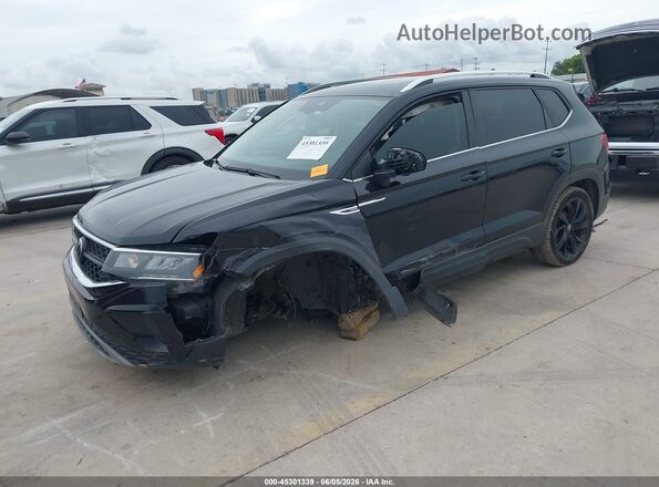3VVEX7B29PM321617 2023 VOLKSWAGEN TAOS Black Передня ліва чверть